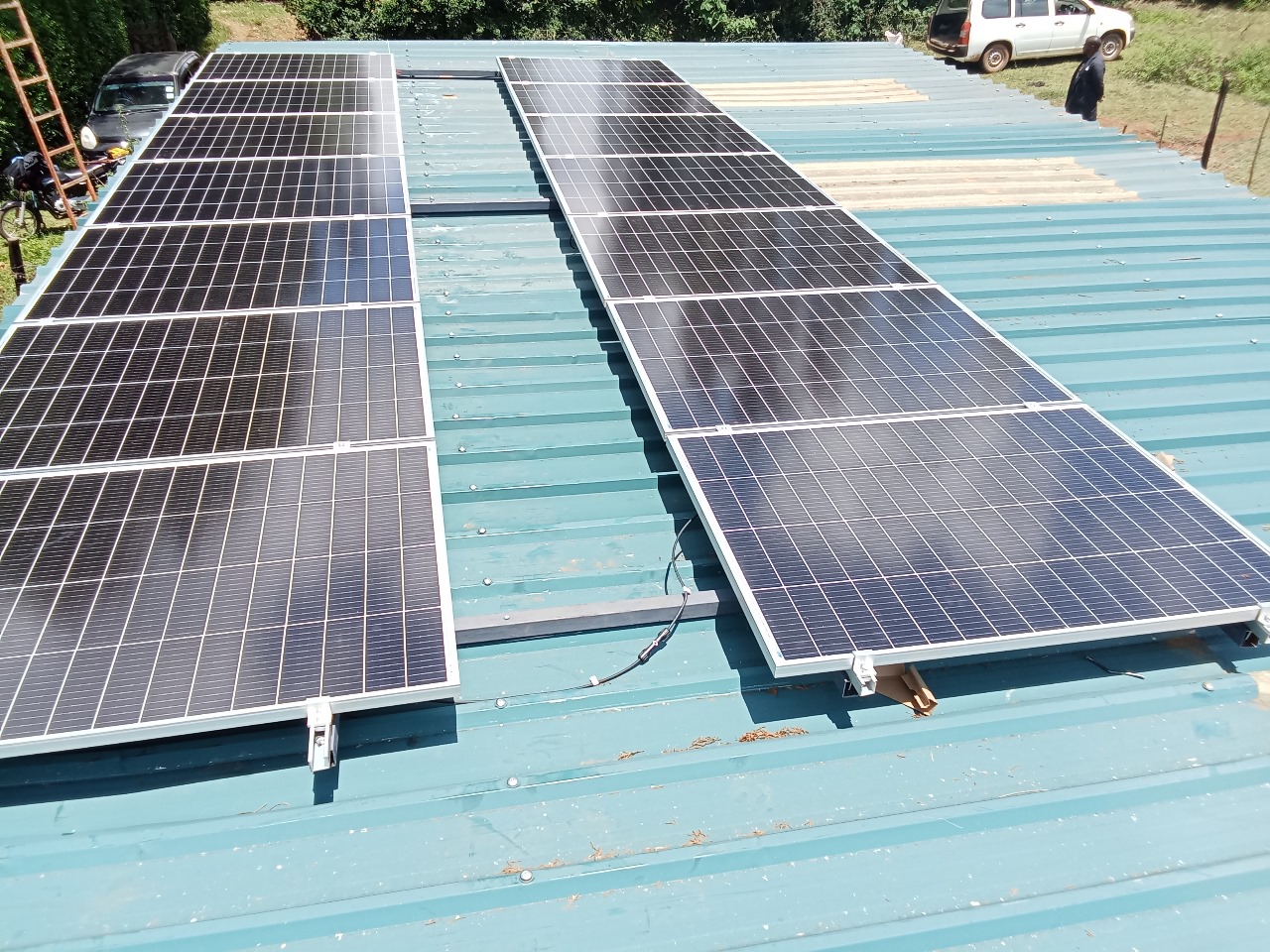 Solar power installation
